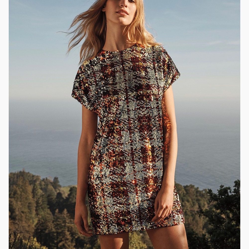 Aiden mattox sequin dress